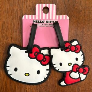 Hello Kitty Luggage Tag Set